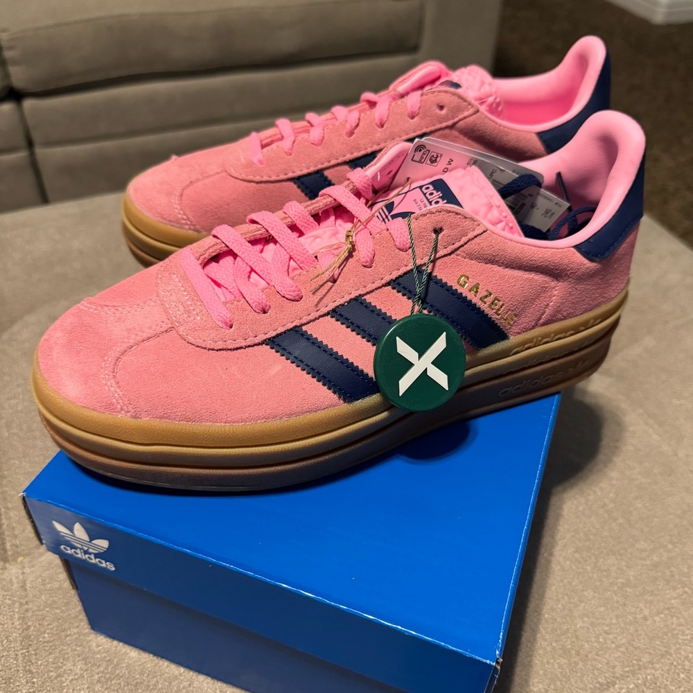 Adidas Gazelle Bold Pink Glow (Women’s)